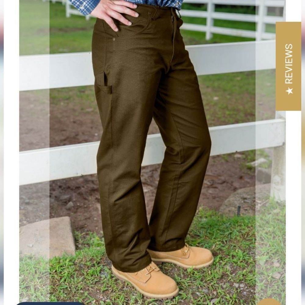 NWT Tuffrider Voltage ripstop work pants